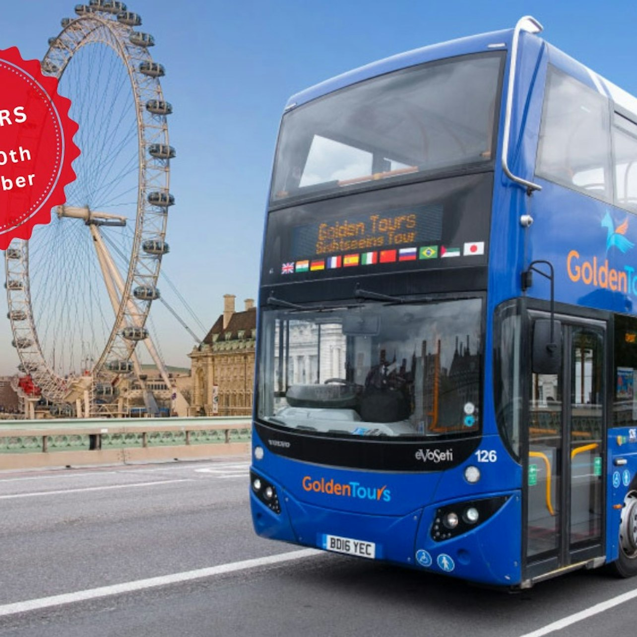 London: Hop-on Hop-off Bus Tour + Audio Guide - Photo 1 of 8